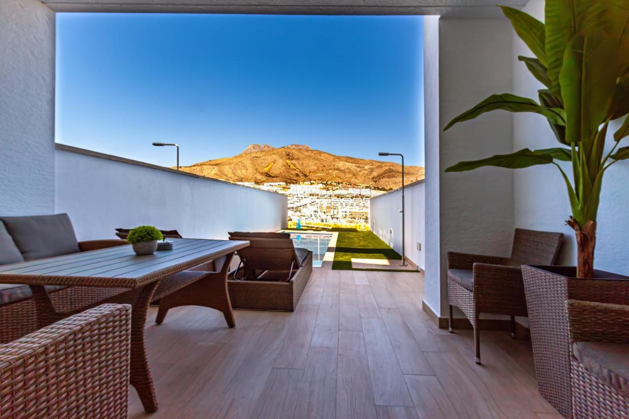 Panoramic Private Pool Home Finestrat Ngoại thất bức ảnh